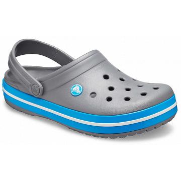 Crocs Crocband™ Men's Clogs Silver | Australia 0731EBCX